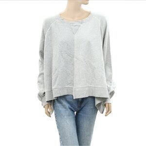 Free People Work It and Reverse It  Oversized Sweatshirt